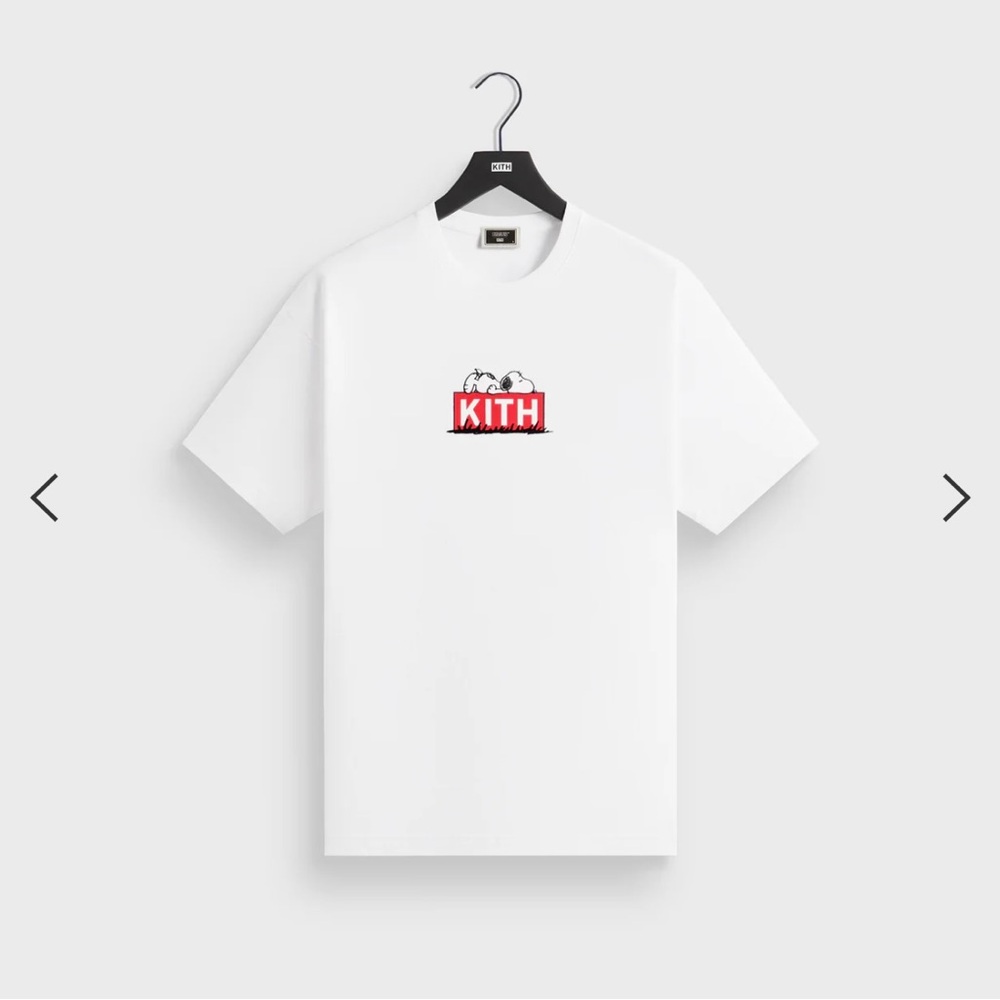 Kith for Peanuts Doghouse Classic Logo Tee - NWT - Size L